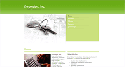 Desktop Screenshot of ensymbios.com